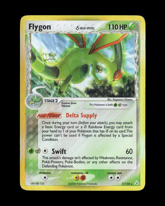 Pokémon Flygon δ 7/110 EX Holon Phantoms 2006