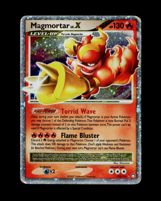 Pokémon Magmortar Lv.X 123/123 Secret Wonders 2007