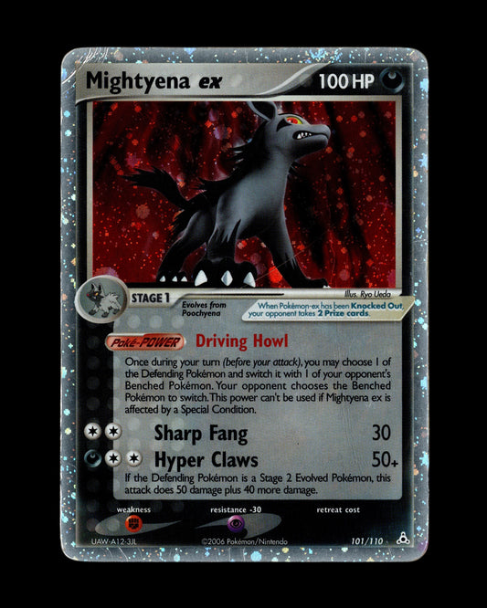 Pokémon Mightyena ex 101/110 EX Holon Phantoms 2006