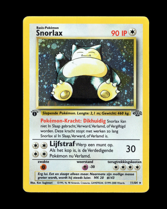 Pokémon Snorlax 11/64 Jungle 1999