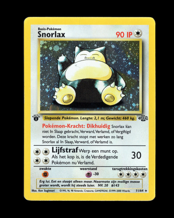 Pokémon Snorlax 11/64 Jungle 1999