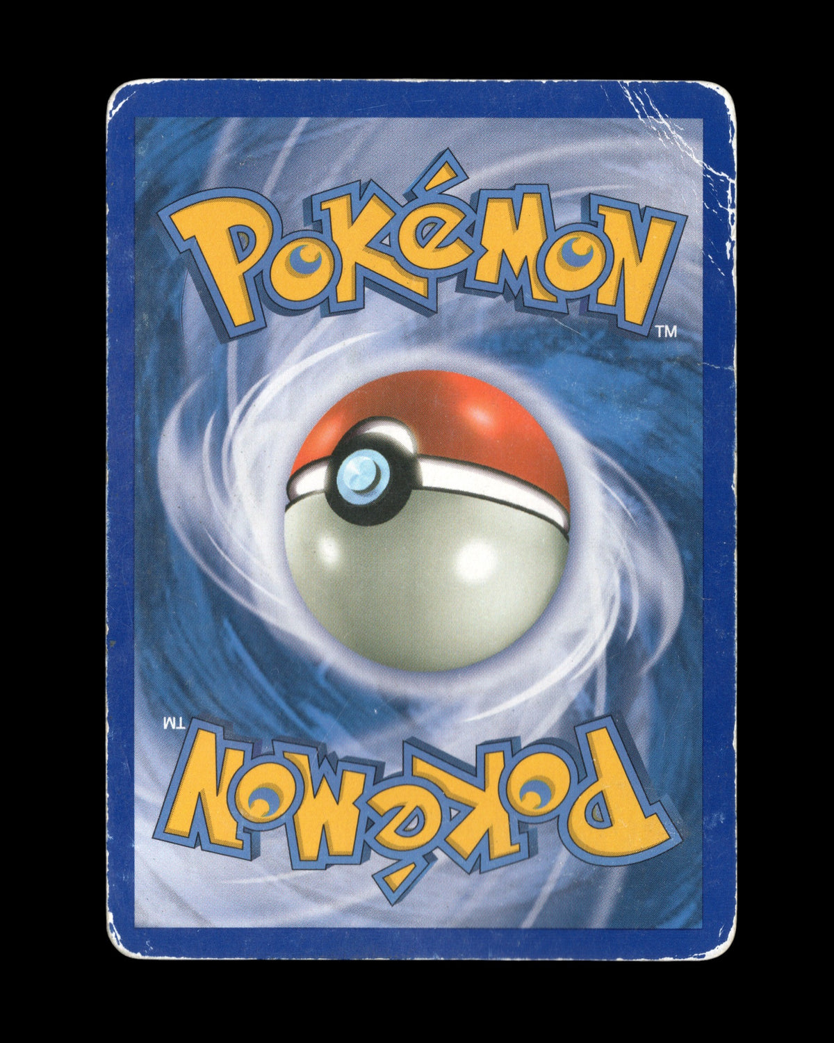 Achterkant van een Azelf Lv.X 140-146 Pokémon kaart van CardVault Belgium met zichtbare slijtage aan de randen.