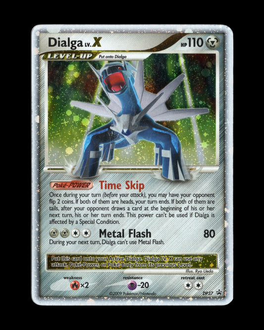 CardVault Belgium Pokémon Dialga Lv.X DP37 Diamond & Pearl promo kaart met glanzende holo afwerking
