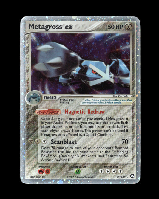 CardVault Belgium Pokémon kaart Metagross ex 95/108 uit de EX Power Keepers set uit 2007 in uitstekende staat