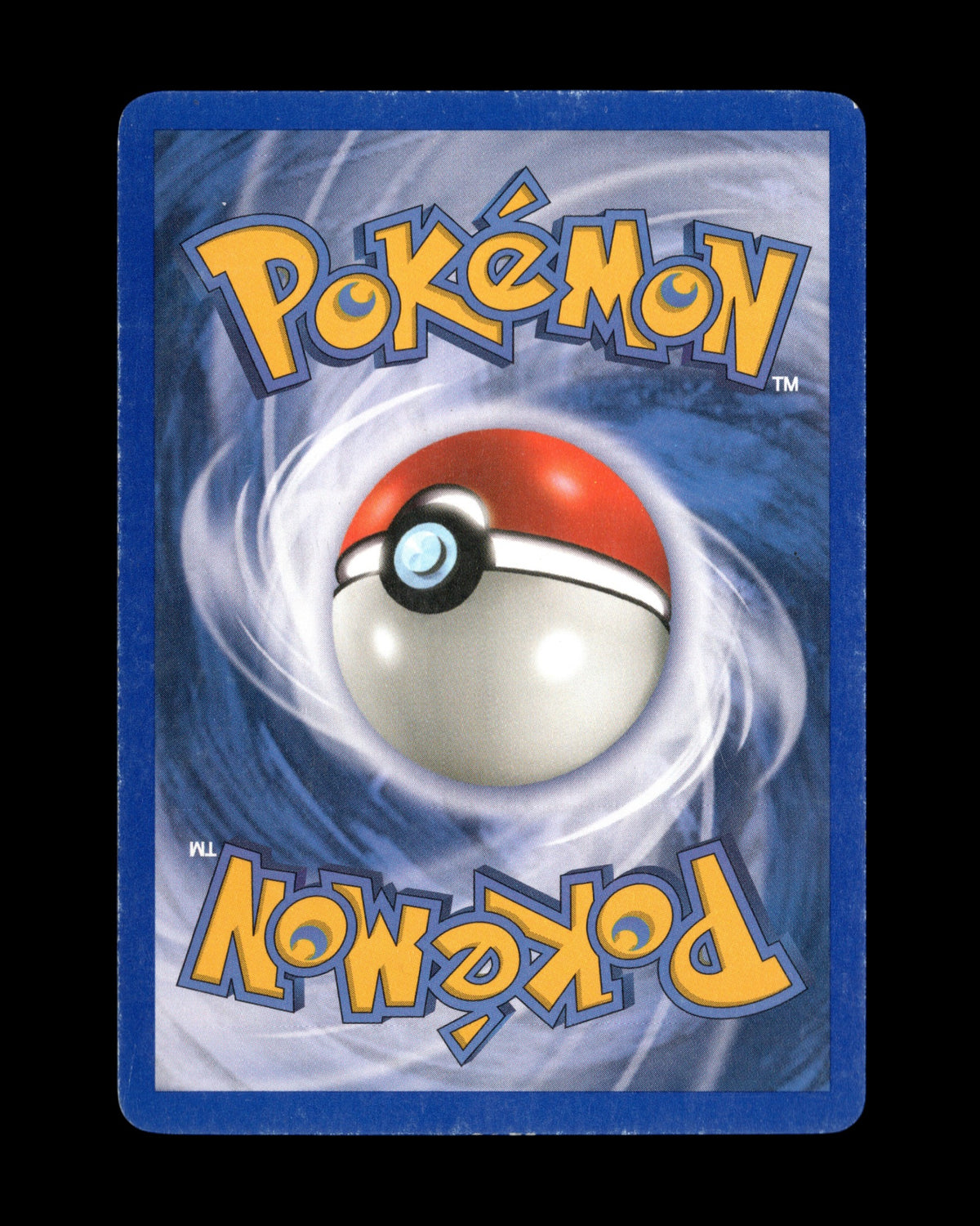 CardVault Belgium Pokémon Tyrogue 63/147 Aquapolis 2003 vintage kaart achterkant met klassiek blauw logo ontwerp